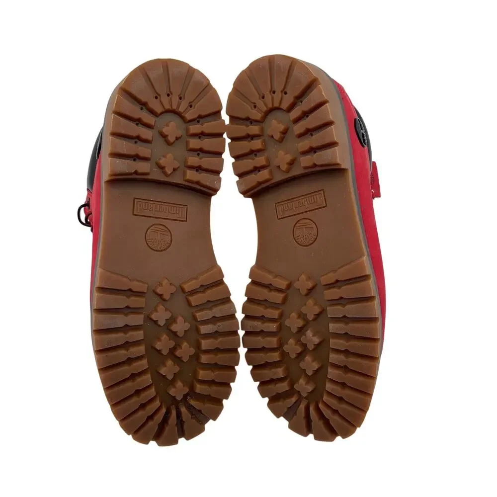 Timberland Premium Boot Primaloft 200g Leather Slip Resistant Red Us Size 6.5